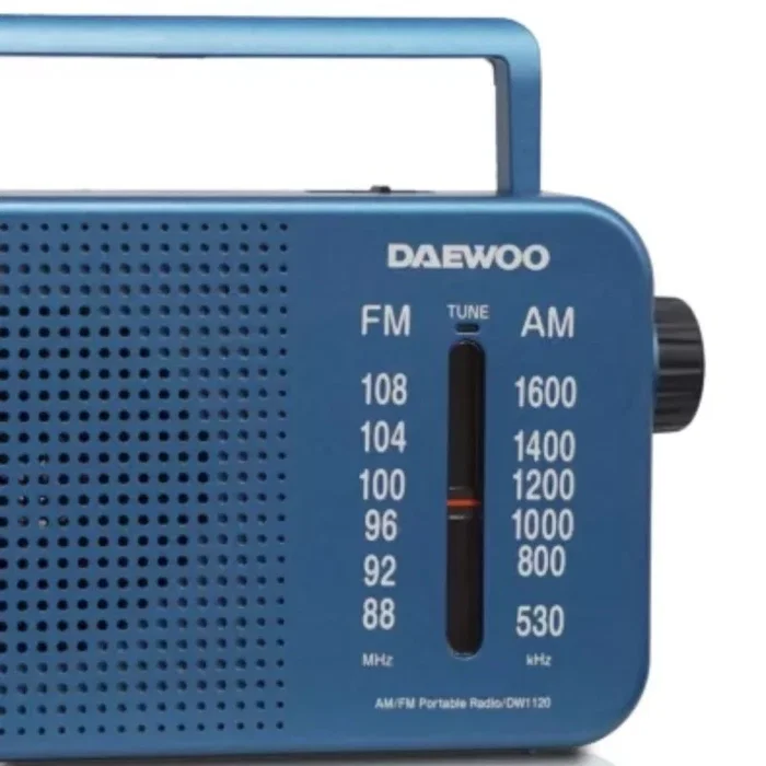 Daewoo Radio Portátil DW1120 Azul